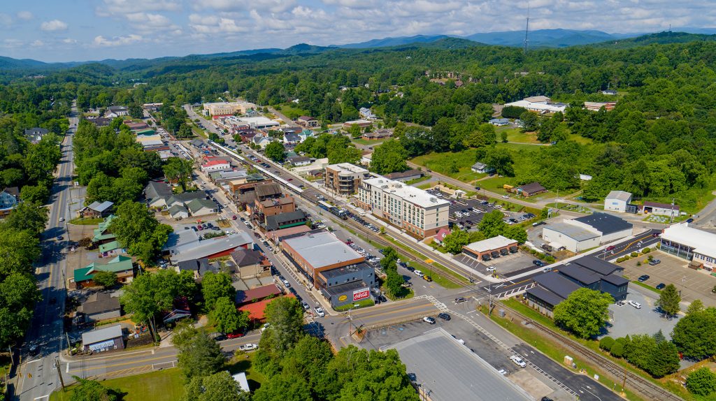 Blue Ridge Georgia Aerial